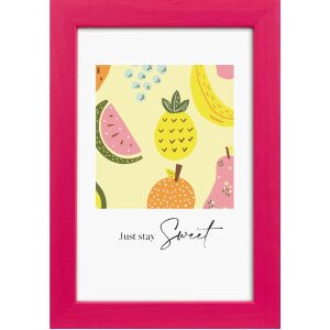 Goldbuch Lunaro houten portretlijst roze 10x15 cm