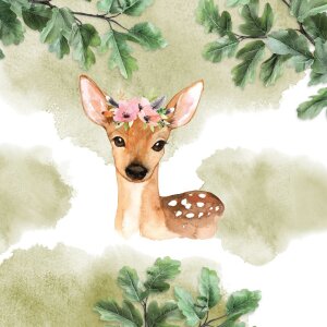 Goldbuch Geschwistertüte Rehkitz 35x11 cm met...