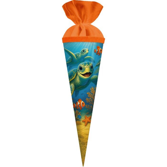 Goldbuch Zeeschelpen cadeautasje 35x11 cm met viltsluiting