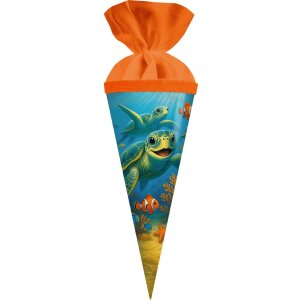 Goldbuch 50 cm ronde schultas Meeresfreunde met viltsluiting