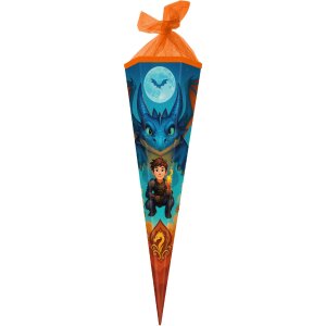Goldbuch Schultüte 85 cm zeshoekig Drachenfreund