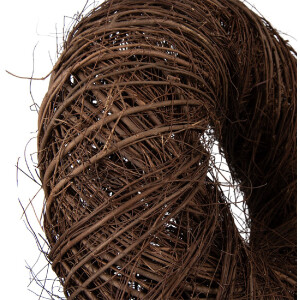 Clayre & Eef Rattan-decoratiekrans Ø 60 cm bruin