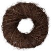 Clayre & Eef Rattan-decoratiekrans Ø 60 cm bruin