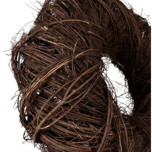 Clayre & Eef Rattan-dekorboog bruin Ø 50 cm