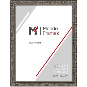 MendeFrames Barok houten fotolijst H530 zilver 30x40 cm...