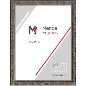 MendeFrames Barok Echthouten Fotolijst H530 – 2,8 cm breed, beschikbaar in wit, zwart, goud en zilver