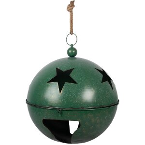 Clayre & Eef Decoratieve Klingel Set Geelgroen...