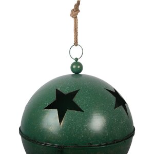 Clayre & Eef Decoratieve Klingel Set Geelgroen Ø 60 50 40 cm