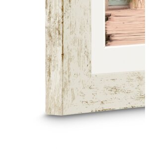 Hama Kunststoflijst Cottage Altweiss 13x18 cm