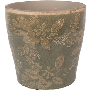 Clayre & Eef keramische plantenpot Ø 14x13 cm,...