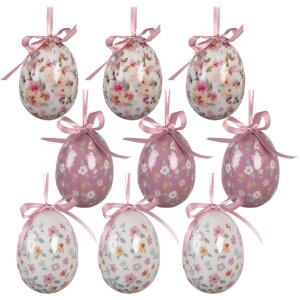 Clayre & Eef Kerstdecoratie Eihanger Set van 9...