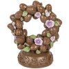 Clayre & Eef Kerstdecoratie Eier Bruin-Groen 17x11x19 cm