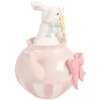Clayre & Eef decoratief konijn wit roze 20x14x20 cm