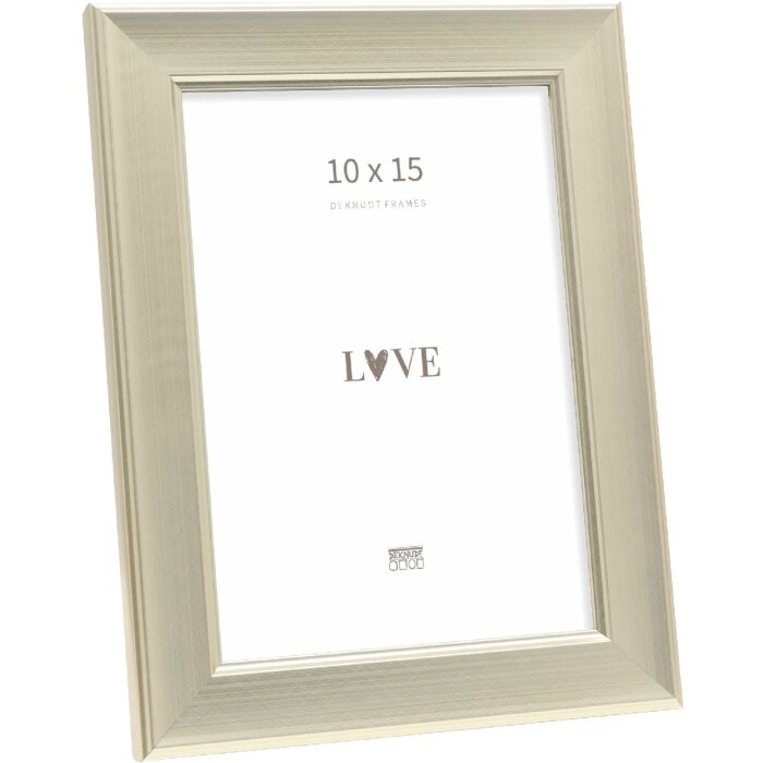 Deknudt fotolijst S244 zilver 10x15 cm