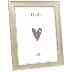 Deknudt S244 zilver 18x24 cm fotolijst met gekeilte rand...