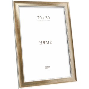 Deknudt S244 fotolijst brons 20x30 cm met gekeelde rand...