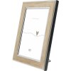 Deknudt S244 fotolijst brons 20x30 cm met gekeelde rand en MDF-achterkant