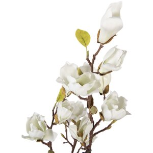 Clayre & Eef Magnoliaboom 60 cm wit-bruin