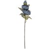 Clayre & Eef kerstdecoratie tak met bloemen blauw-groen 16x16x72 cm