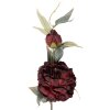 Clayre & Eef Kerstdecoratie Tak met Bloemen Rood en Groen 14x14x78 cm