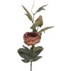 Clayre & Eef kerstdecoratie tak met bloemen in roze- en groentinten 14x14x83 cm