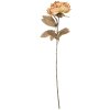 Clayre & Eef kunstbloem Parijsroos 14x14x70 cm beige-groen