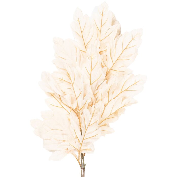 Clayre & Eef kerstdecoratie tak beige-groen 15x22x104 cm