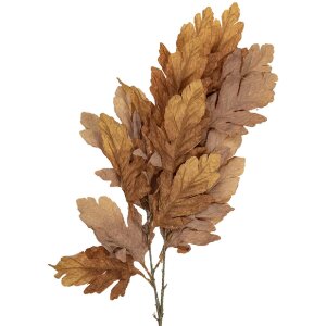 Clayre & Eef kerstdecoratie tak geel-braun 15x22x104 cm