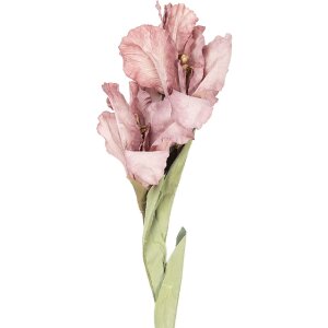 Clayre & Eef 5PL0256P Dekoration Zweig mit Blumen in Rosa-Grün 10x18x85 cm