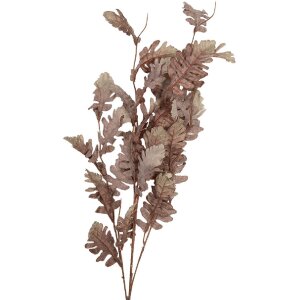 Clayre & Eef Kerstdecoratie Zweig beige-bruin 10x15x108 cm