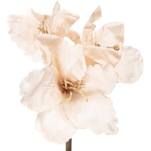 Clayre & Eef Kunstbloem Beige-Bruin 16x16x65 cm