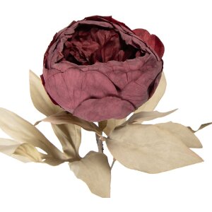 Clayre & Eef Kunstbloem Geelgroen 11x11x62 cm