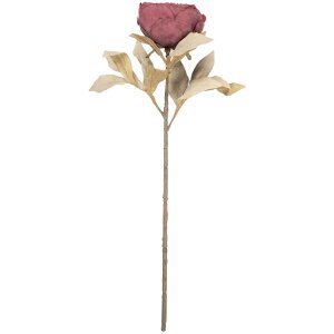 Clayre & Eef Kunstbloem Geelgroen 11x11x62 cm