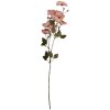 Clayre & Eef decoratieve tak met bloemen, roze-groen, 10x14x80 cm
