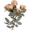 Clayre & Eef decoratieve bloemen tak bruin-groen 8x13x43 cm