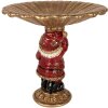 Clayre & Eef Kerstman-figuur goud rood 24x19x24 cm