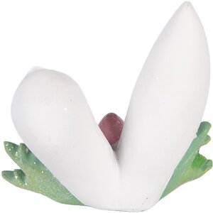 Clayre & Eef Decoratieve Konijnoren 12x9x11 cm Meervoudig Wit