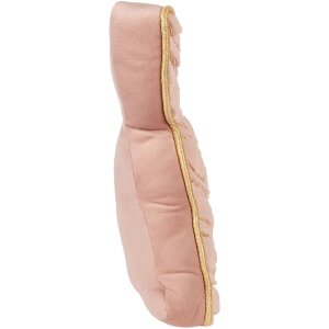 Clayre & Eef Decoratief Kussen Kaninchen Roze Goud 20x7x31 cm