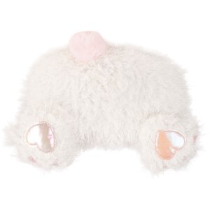 Clayre & Eef Deko-Kussen Konijn Wit Roze 38x14x27 cm