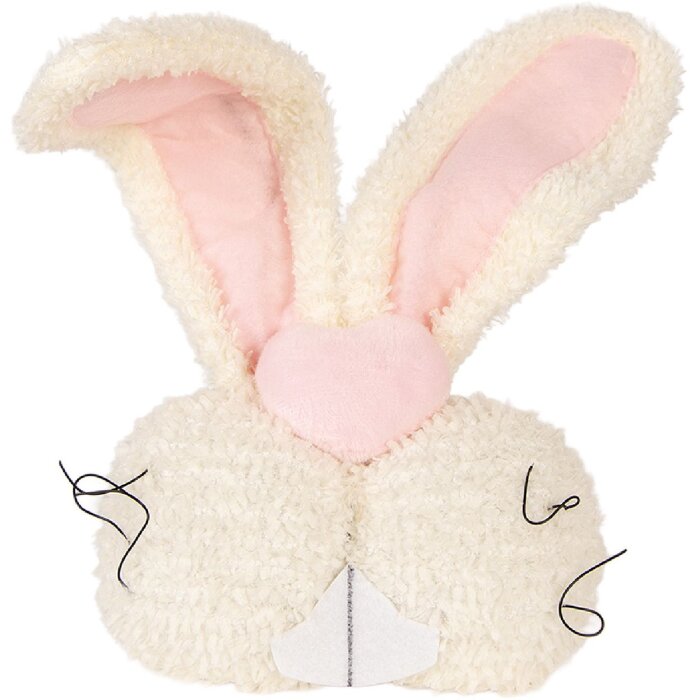 Clayre & Eef Dekokussen Kaninje Beige met Roze Details 18x10x35 cm