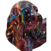 Mauro Ferretti Decoratief Beeld Bassotto Psyco – Moderne Hond in Multicolor Polyresin
