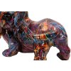 Mauro Ferretti Decoratief Beeld Bassotto Psyco – Moderne Hond in Multicolor Polyresin