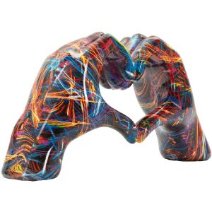 Mauro Ferretti decoratief beeld LOVER PSYCO, 25x7,5x13,5 cm, multicolor