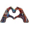 Mauro Ferretti decoratief beeld LOVER PSYCO, 25x7,5x13,5 cm, multicolor