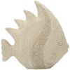 Mauro Ferretti Decoratief Visbeeld PESCE SAND Beige 25,3x8,6x24,5 cm