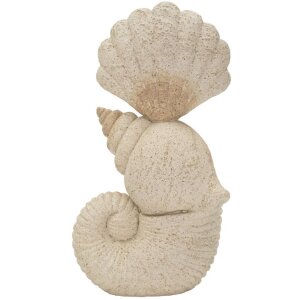Mauro Ferretti Decoratief Beeld Conchiglia Sand Beige 17,2x10x30,2 cm
