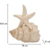 Mauro Ferretti Decoratief Beeld Stella Marina Sand, Beige, 18x13x21,2 cm