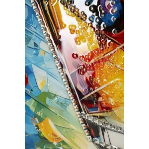 Mauro Ferretti Schilderij op doek COCKTAIL met lijst 62x3,5x92 cm