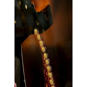 Mauro Ferretti Schilderij op Doek ILLUMY met Lijst, 62x92 cm, Multicolor