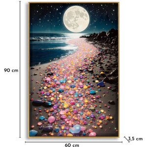 Mauro Ferretti Wandbeeld "Colors" – Multicolor wanddecoratie 60x90 cm